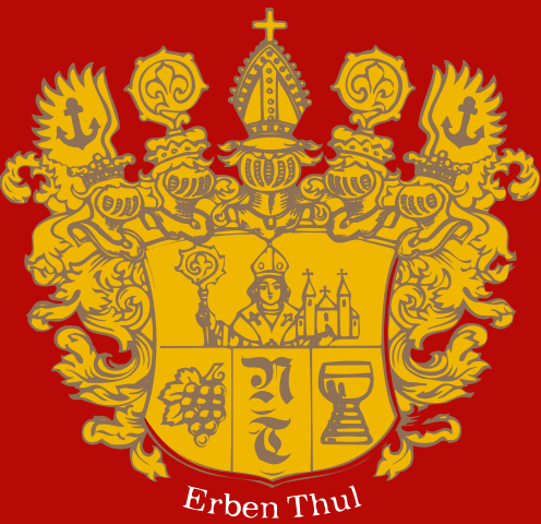Das Wappen des Weinguts und der Familie Thul